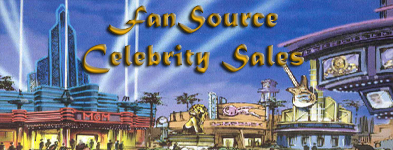 Welcome to FanSource Celebrity Sales
